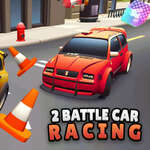 2 Player Battle Car Racing game
