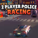 2 joueurs police racing jeu