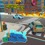 2 Играч 3D City Racer игра