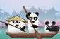 3 панди в Япония игра