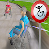 3D tekerlekli sandalye yarış oyunu