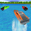 Course de bateau à moteur 3D jeu