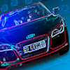 3D Neon Racing Spiel