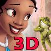 3D glijdende prinses en de kikker spel