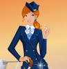 Air Hostess Dressup game