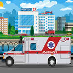 Ambulanz-Lkw Unterschiede Spiel