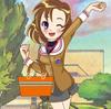 Anime Schulmädchen Uniform Spiel