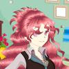 Chica anime lindo peinado juego