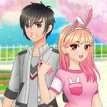 Anime Paare Dress Up Spiel