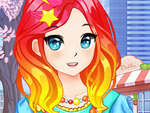 Anime Kawaii Schule Mädchen Dress Up Spiel