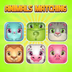 Állatok memória matching játék