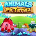 Zvieratá Pic Tetriz hra