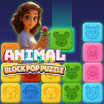 игра Animal Block Pop Puzzle