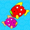 Аквариум риби оцветяване игра