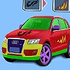 Audi Q5 autó színezés játék