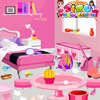 Barbie-chica-dormitorio-decoración juego