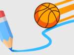 Basketbal lijn spel