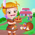 Baby Hazel Thanksgiving Day game