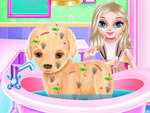 Baby Elsa Puppy Chirurgie spel