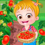 Baby Hazel Tomato Farming game