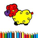 Бебе овце оцветяване игра