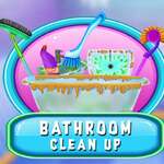 Badezimmer sauber und Deco Spiel