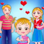 Baby Hazel Valentines Day game