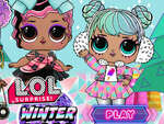 Detské bábiky Zimná diskotéka hra