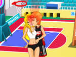 Basketball Kissing game