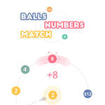 Partido de números de bolas juego