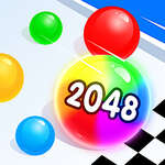 Bal merge 2048 spel