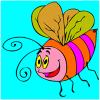 bee coloring game