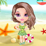 Strand Dress Up spel