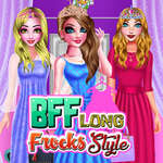 BFF Long Frocks stílus játék