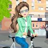 Fahrrad Mädchen Spiel
