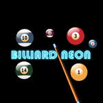 Billard Neon Spiel