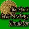 Blackjack stratégie de base du simulateur jeu
