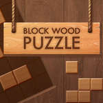 Rompecabezas de madera de bloque juego