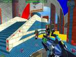Blocky Gun Paintball 3 spel