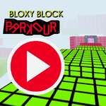 Bloxy Blok Parkour spel