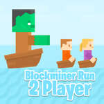 Blockminer Run Two Player jeu