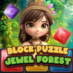 Blok puzzel - Jewel Forest spel