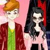 Boy and girl doll dressup game