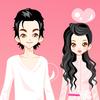 Boy and girl dressup game