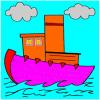boat coloring game