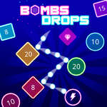 Bombs Drops Physics balls game