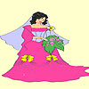 Braut Prinzessin Färbung Spiel