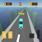 Broken Bridge Ultimate Car Racing Jeu 3D jeu