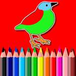BTS Birds Coloring Book game