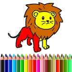 BTS Lion Livre de coloriage jeu